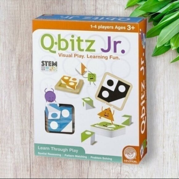 Q Bitz Jr Learn Through Play Game - Picture 1 of 1